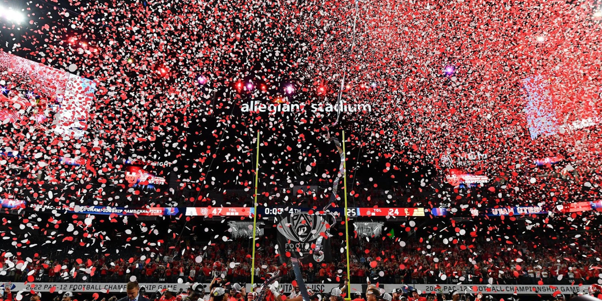 Allegiant Stadium Confetti