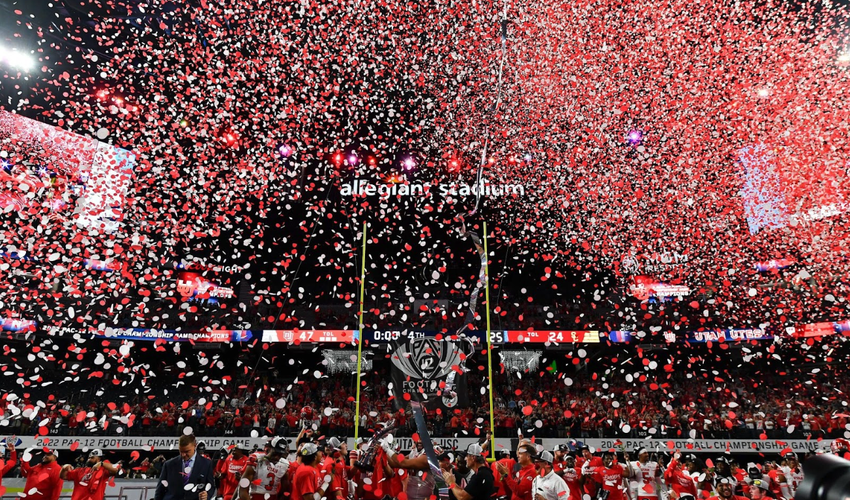 Allegiant Stadium Confetti